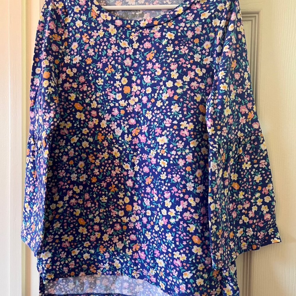 Bundle of 9  long sleeves T shirts size 10 & 12  Carter's, Oshkosh & old navy